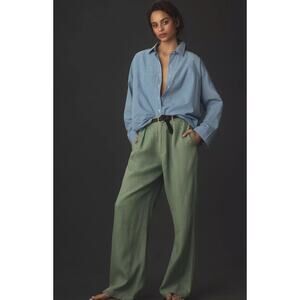 NWT Denimist Wide-Leg Linen Pants - Size 31 waist